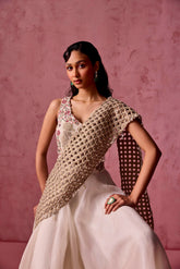 O/W SHARARA  CHATAI PALLA  BLOUSE